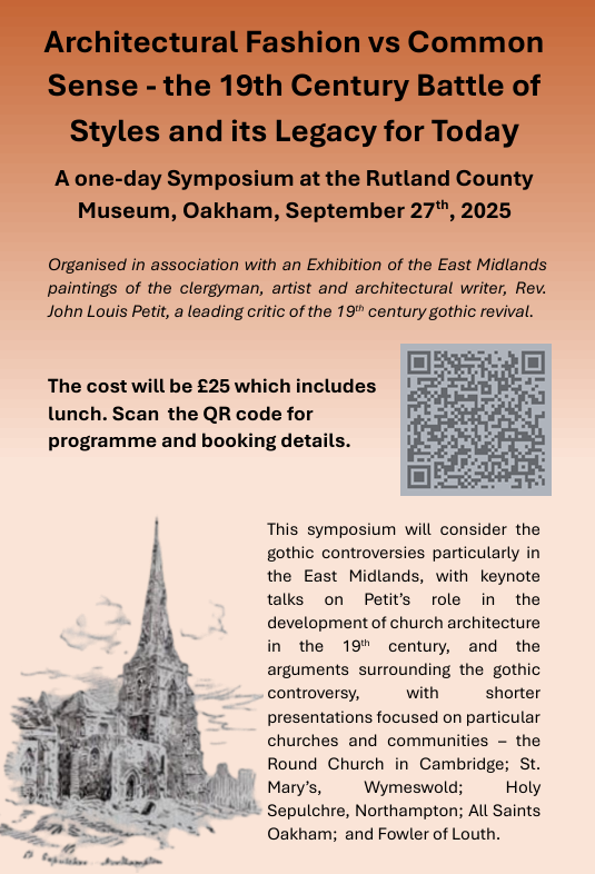 Architectural Fashion vs Common Sense - the 19th Century Battle of Styles and its Legacy for Today - SYMPOSIUM