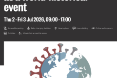 The Covid-19 Pandemic as a World-Historical Event - CONFERENCE