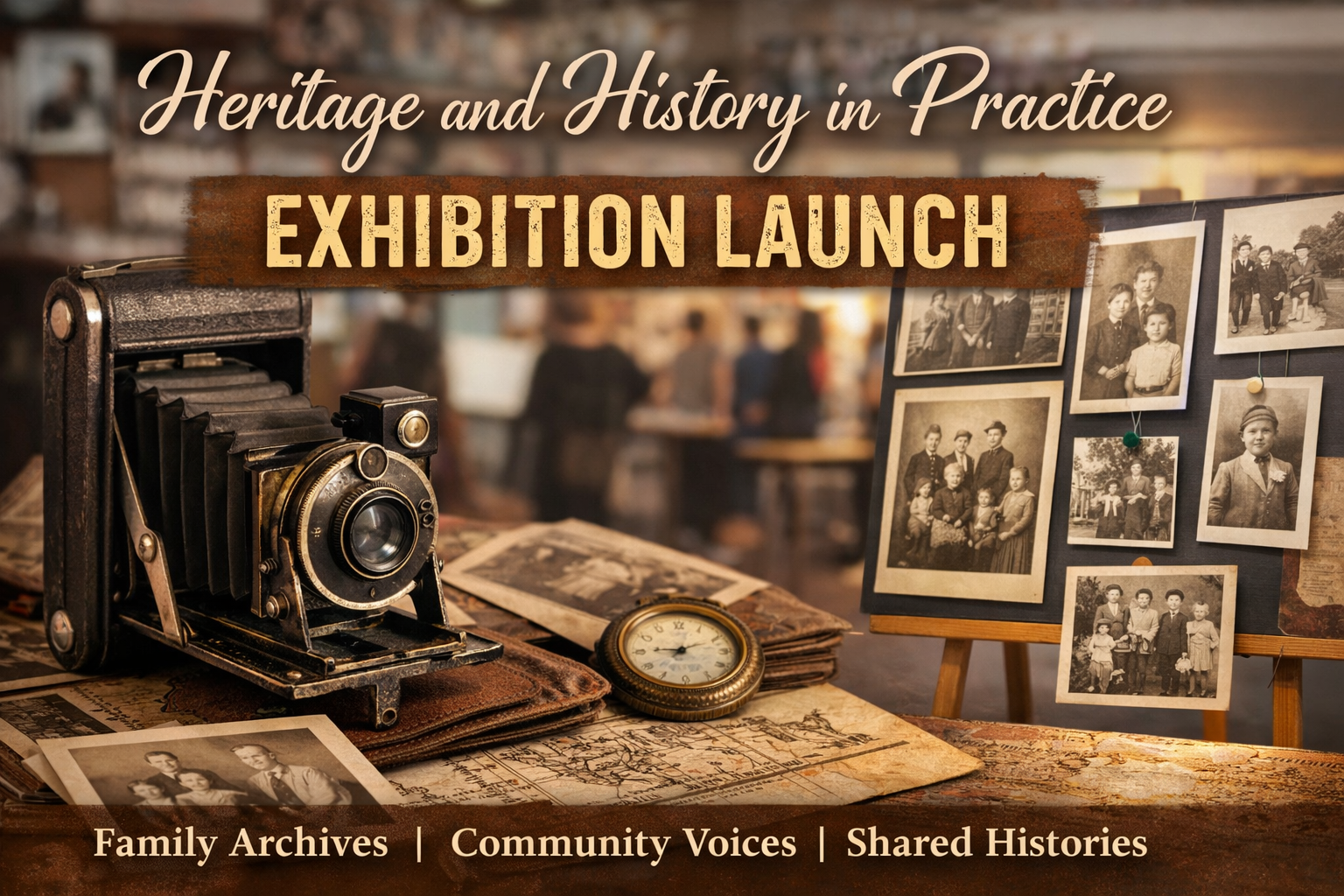Heritage and History in Practice Exhibition Launch - EXHIBITION LAUNCH