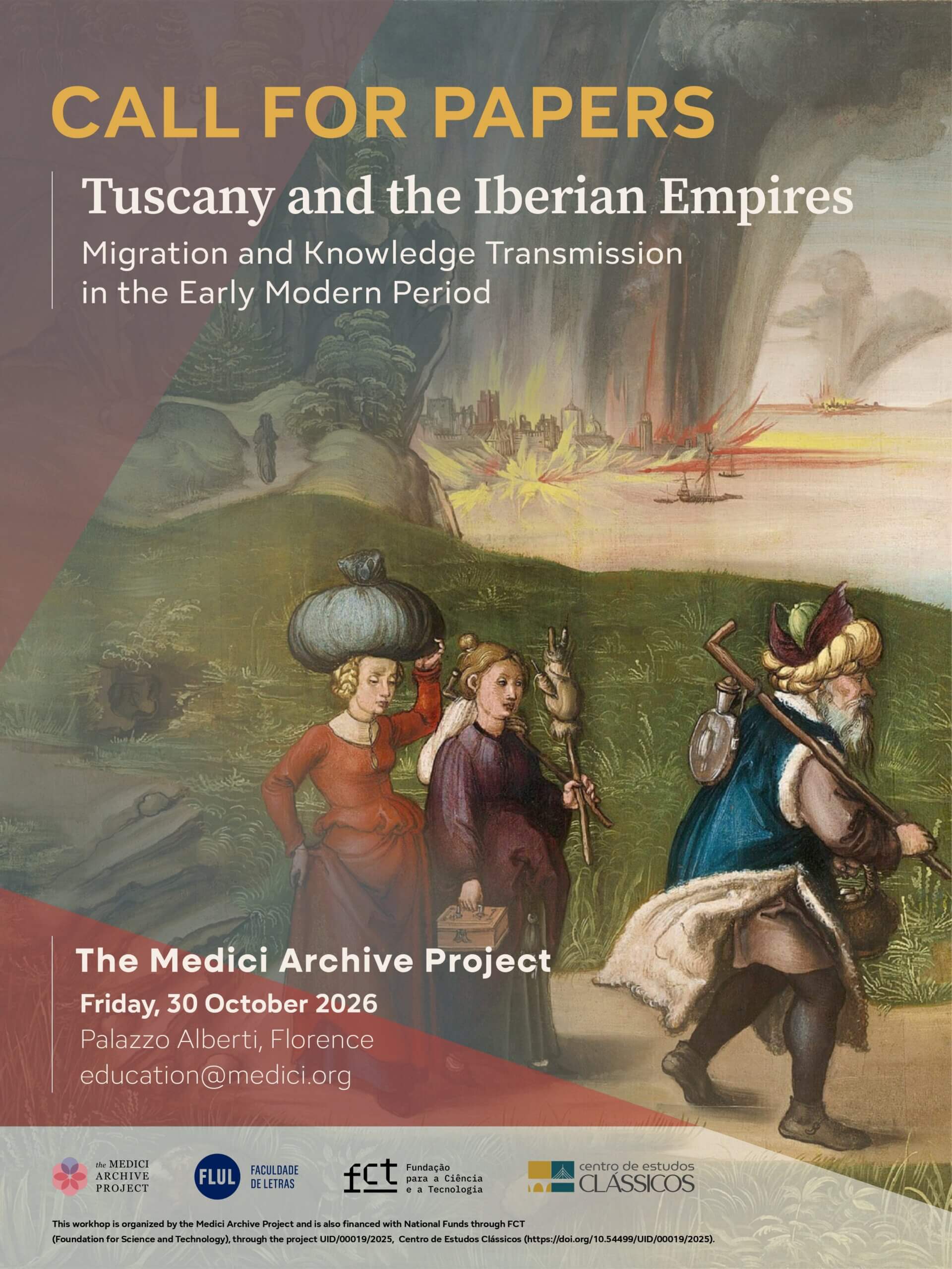 Tuscany and the Iberian Empires Migration and Knowledge Transmission in the Early Modern Period - CALL FOR PAPERS