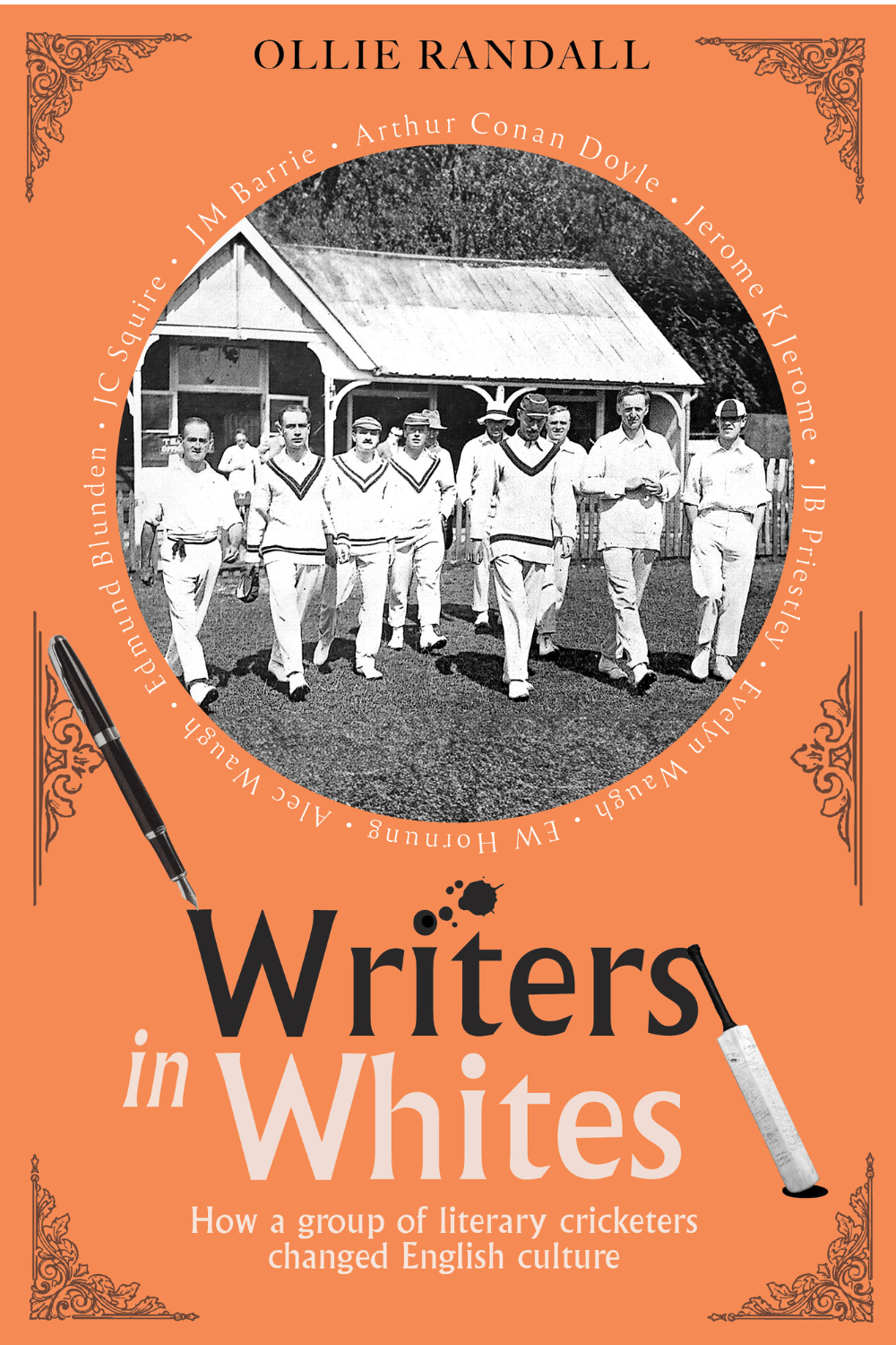 Writers in Whites by Ollie Randall - BOOK LAUNCH