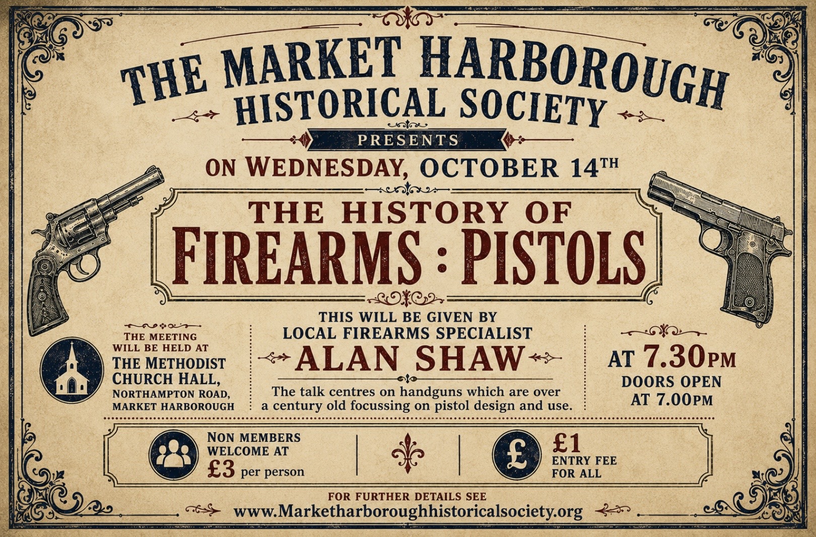 Market Harborough Historical Society October Meeting - OTHER EVENT