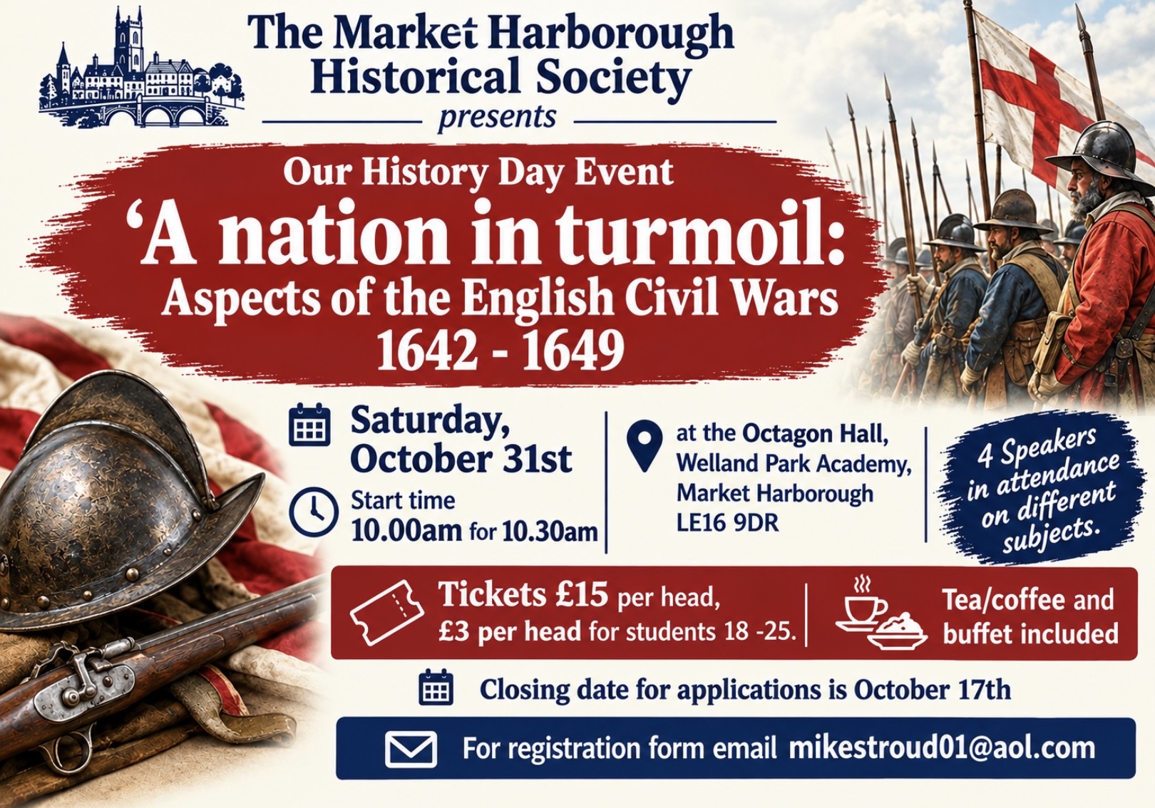 MARKET HARBOROUGH HISTORICAL SOCIETY HISTORY DAY - OTHER EVENT