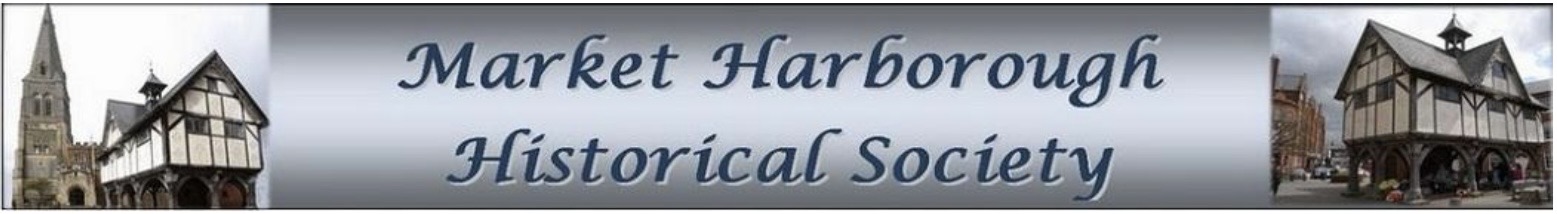 MARKET HARBOROUGH HISTORICAL SOCIETY NOVEMBER MEETING - OTHER EVENT